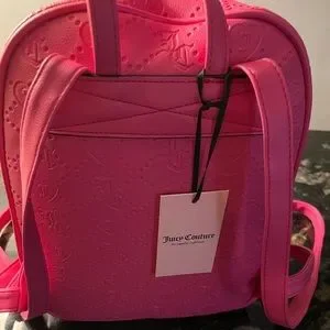 Juicy Couture | Bags | Juicy Couture Freelove Pink Backpack 